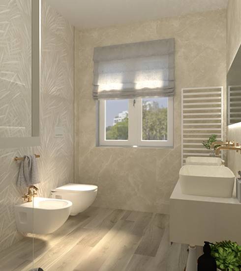 Bathroom project Stone Marble Decor Box Wood effect PIETRA SILVER STICK WHITE LEAVES WHITE DUNE WHITE WHITE ROCK WHITE DRAP WHITE color tiles