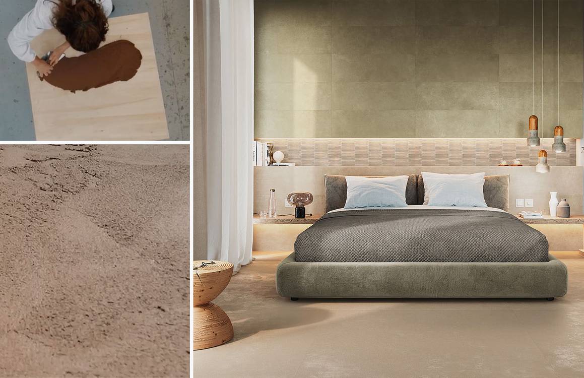 Imagen de ambiente , realizada con baldosas de la colección: SUMMER – 