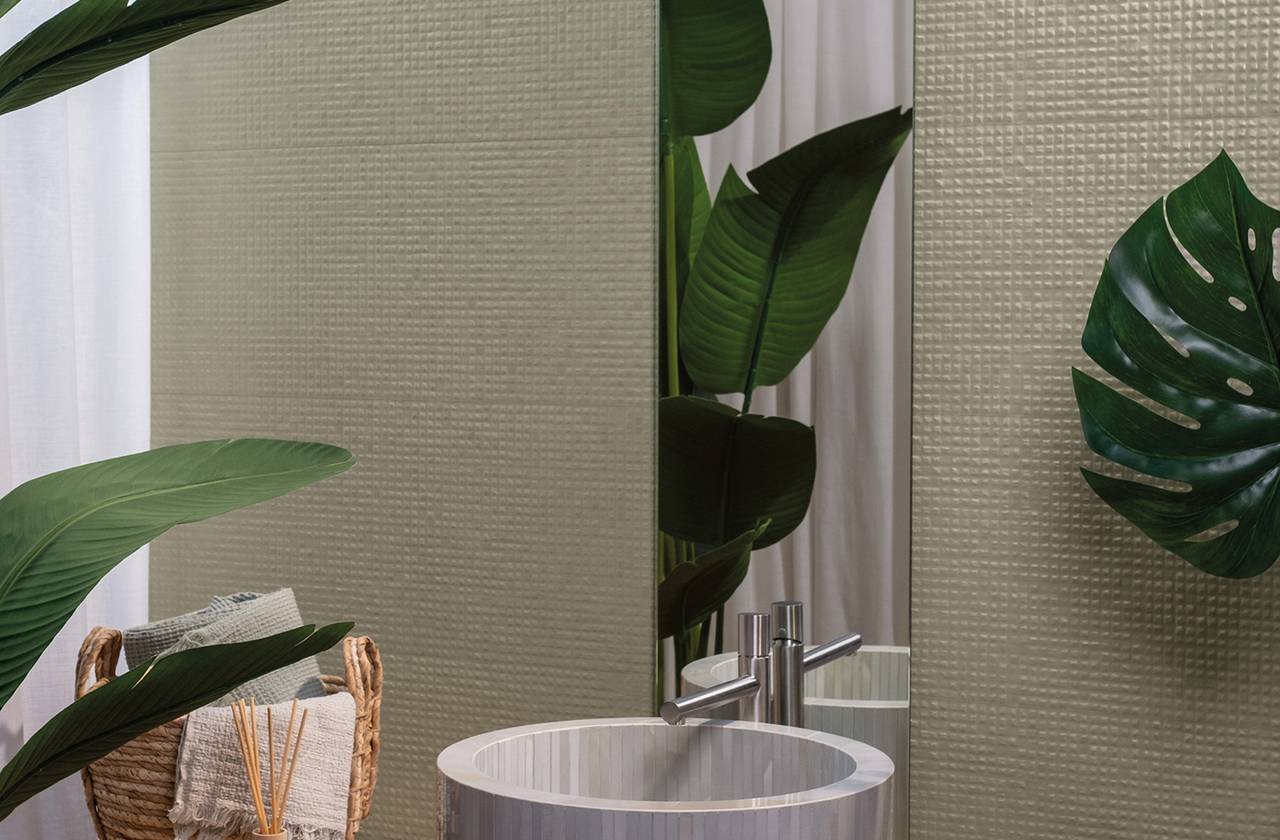 Room view Bathroom, created with tiles from the collection: OLTRE IL COLORE – Other