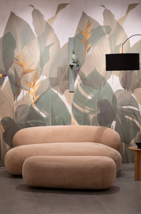 Imagen de ambiente , realizada con baldosas de la colección: YLICO – Verde