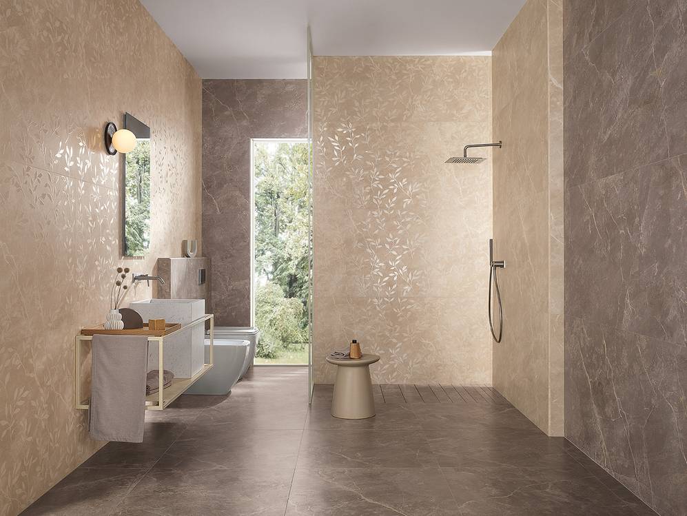 Imagen de ambiente , realizada con baldosas de la colección: FAP EXXTRA 80X160 – 