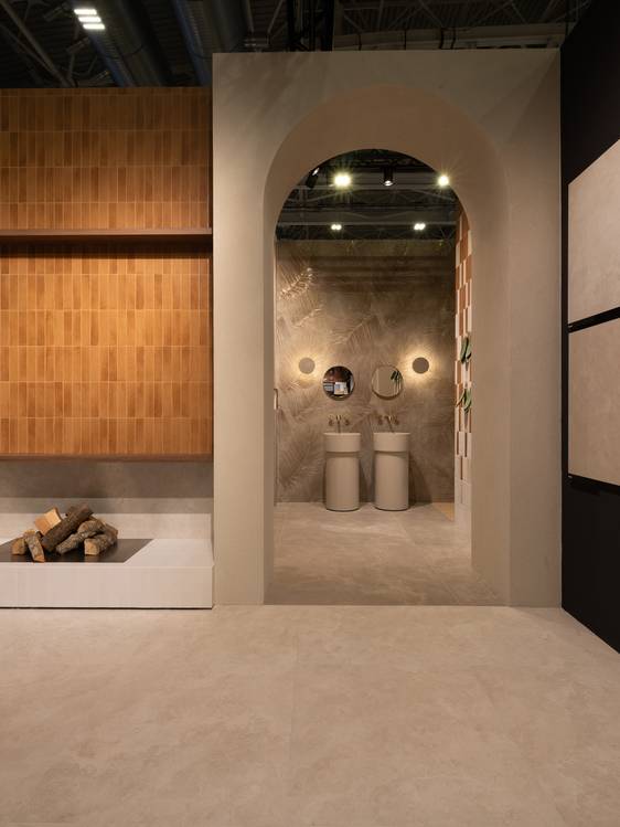 Imagen de ambiente , realizada con baldosas de la colección: STILL – 