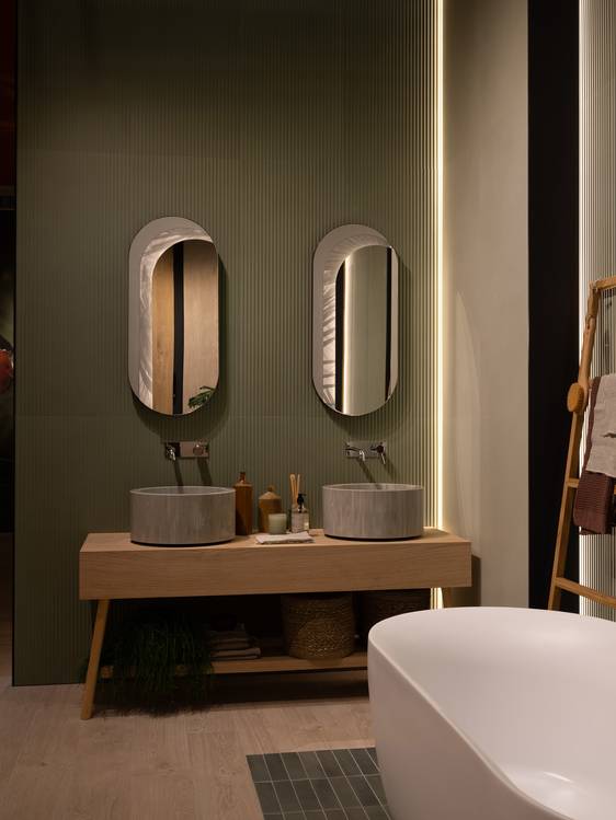 Imagen de ambiente , realizada con baldosas de la colección: TRUE COLOR – 