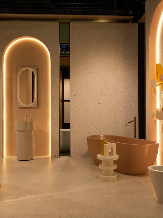 Imagen de ambiente , realizada con baldosas de la colección: TRUE COLOR – 