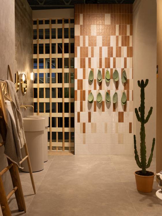 Imagen de ambiente , realizada con baldosas de la colección: STILL – 