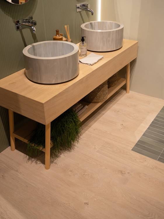 Imagen de ambiente , realizada con baldosas de la colección: PLEIN AIR – 