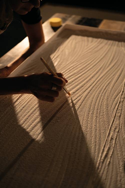 Imagen de ambiente , realizada con baldosas de la colección: TRUE COLOR – GRIS