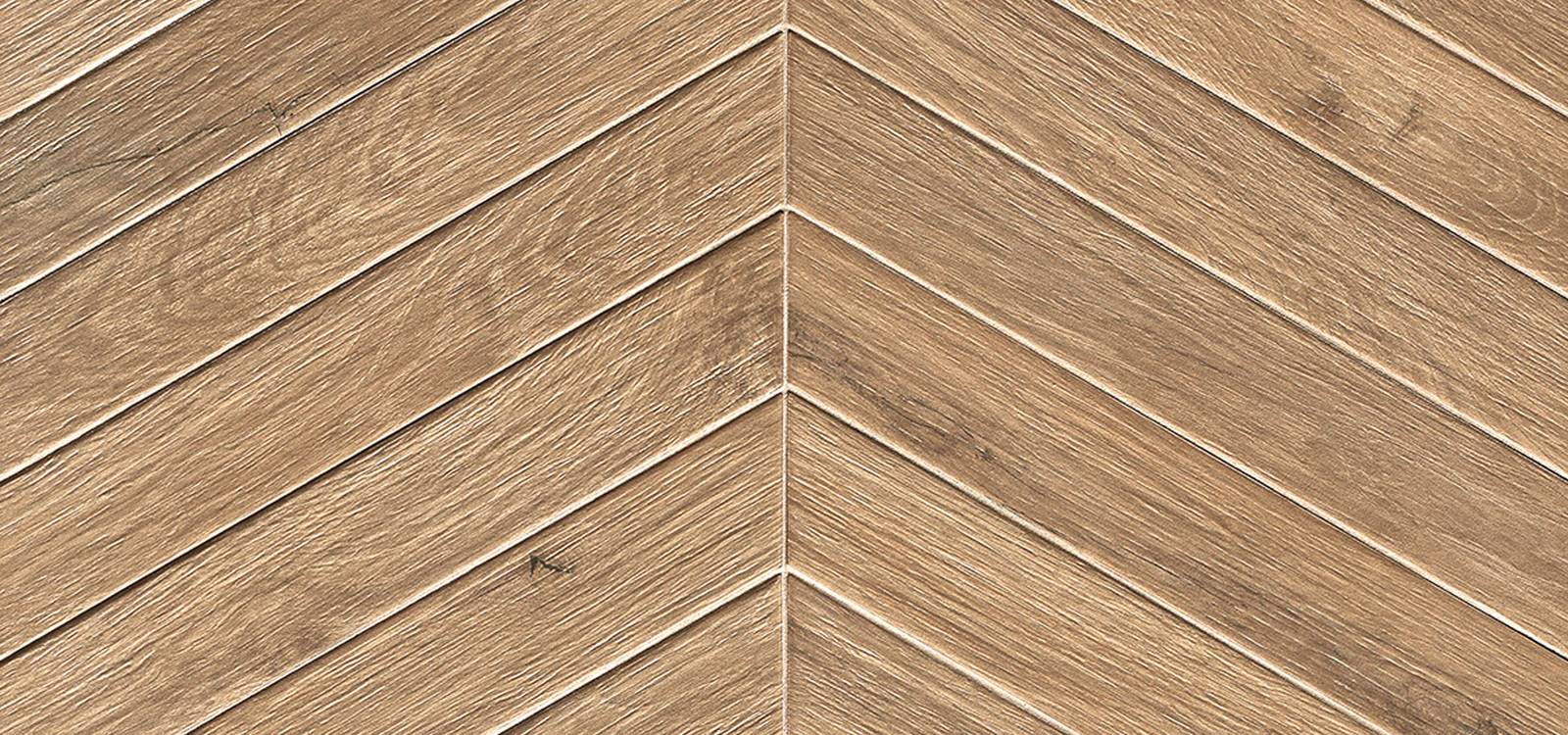 Imagen de ambiente , realizada con baldosas de la colección: PLEIN AIR – BROWN