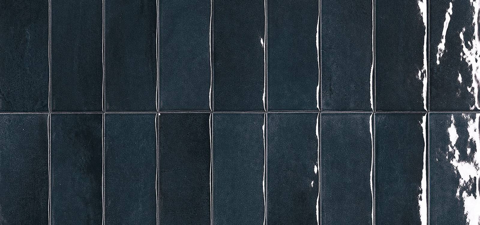 Room view , created with tiles from the collection: GLIM – Blue