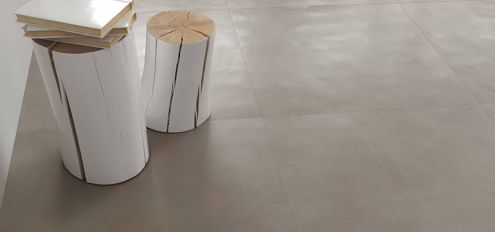 Room view , created with tiles from the collection: MILANO&FLOOR – Beige