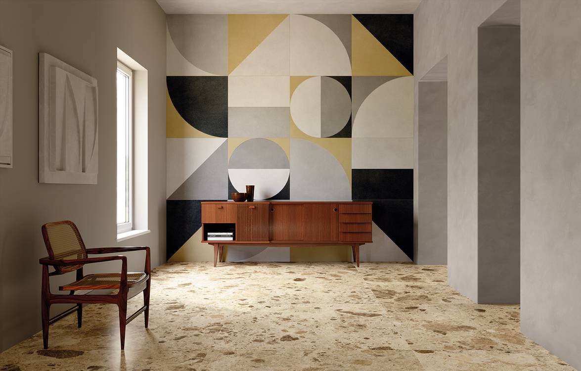 Imagen de ambiente , realizada con baldosas de la colección: FAP EXXTRA 80X160 – GRIS