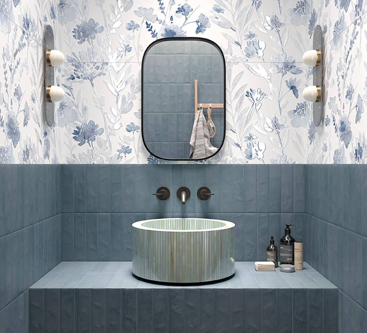 Imagen de ambiente Baño, realizada con baldosas de la colección: STILL – BLANCO, OTRAS