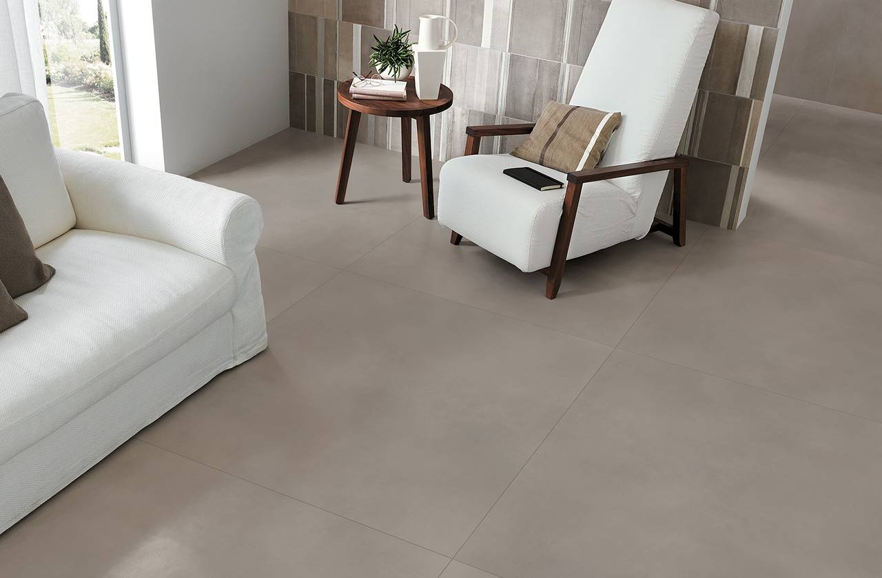 Imagen de ambiente House, realizada con baldosas de la colección: MILANO&FLOOR – BEIGE