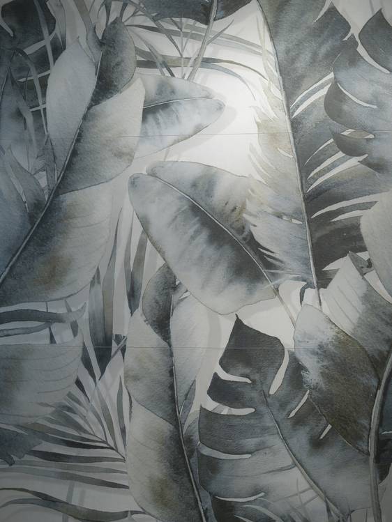 Imagen de ambiente , realizada con baldosas de la colección: BLOOM – Verde