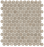 Imagen de vista previa del artículo GREY GRES ROUND MOSAICO tamaño 29,5x35 de la colección NOBU