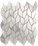 Imagen de vista previa del artículo CARRARA SUPERIORE LEAVES MOSAICO BRILLANTE tamaño 25,9x30,9 de la colección ROMA GOLD