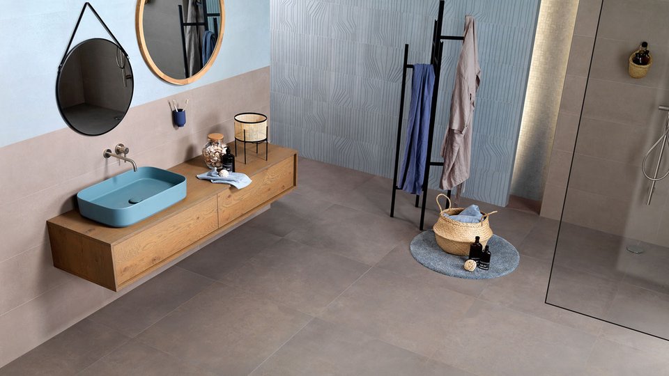 A “Mediterranic” makeover for the bathroom