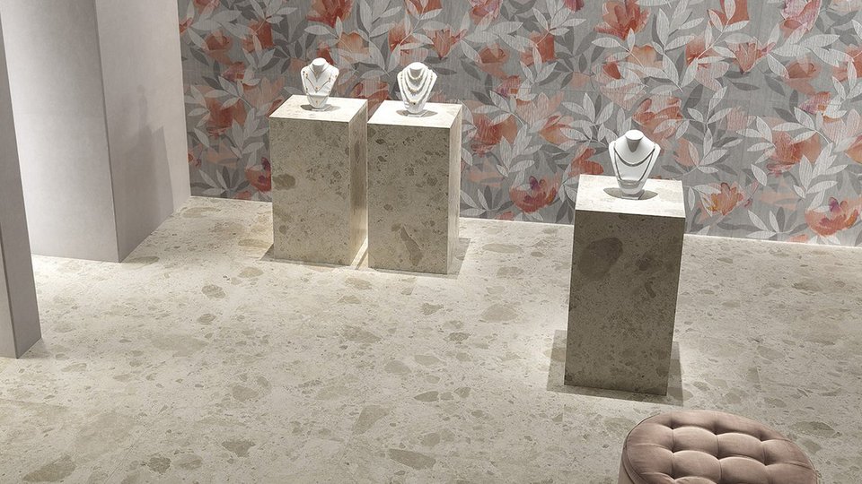 Trendy concept stores, boutiques and restaurants