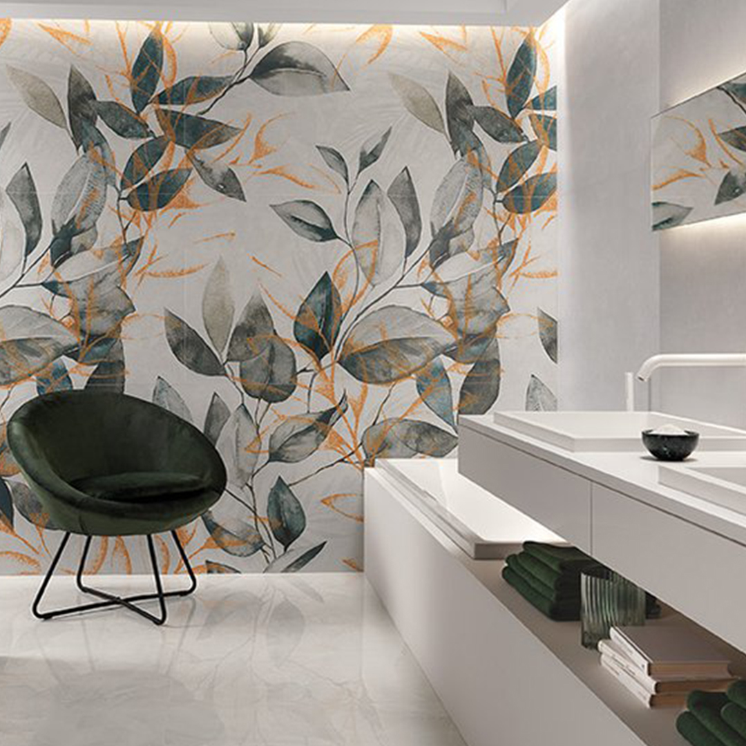 Square bathroom furniture