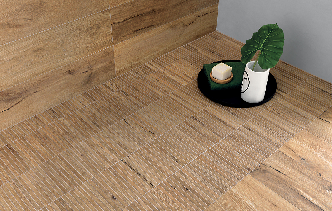 FAP wood effect stoneware