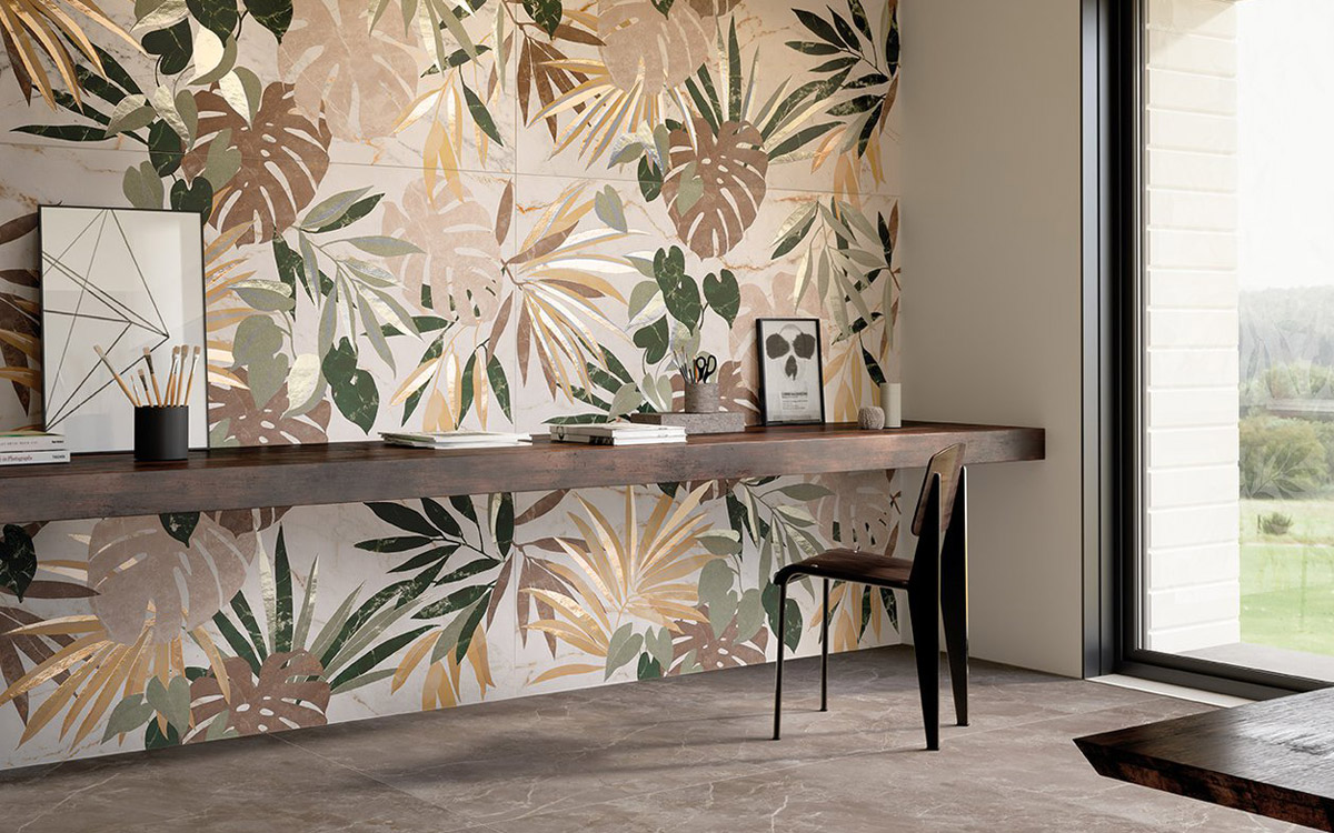 Artistic ceramic tiles