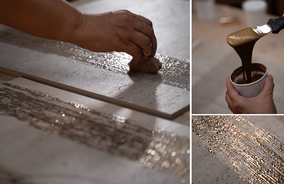 Immagine ambiente , realizzato con piastrelle della collezione: MATERIA CLASSICA - Beige