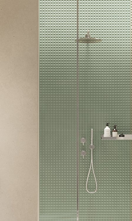Room view , created with tiles from the collection: MATERIA PURA wall tiles 50x120 – Other