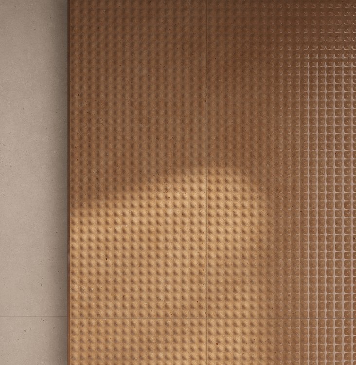 Room view , created with tiles from the collection: MATERIA PURA wall tiles 50x120 – Other