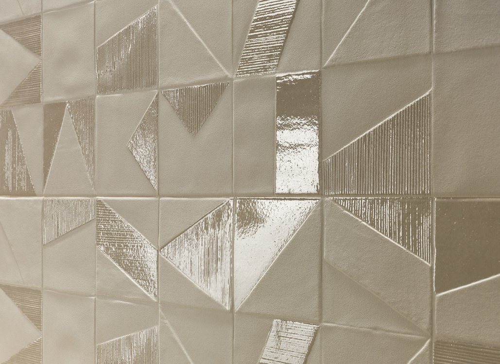 Imagen de ambiente , realizada con baldosas de la colección: MAT&MORE – BEIGE