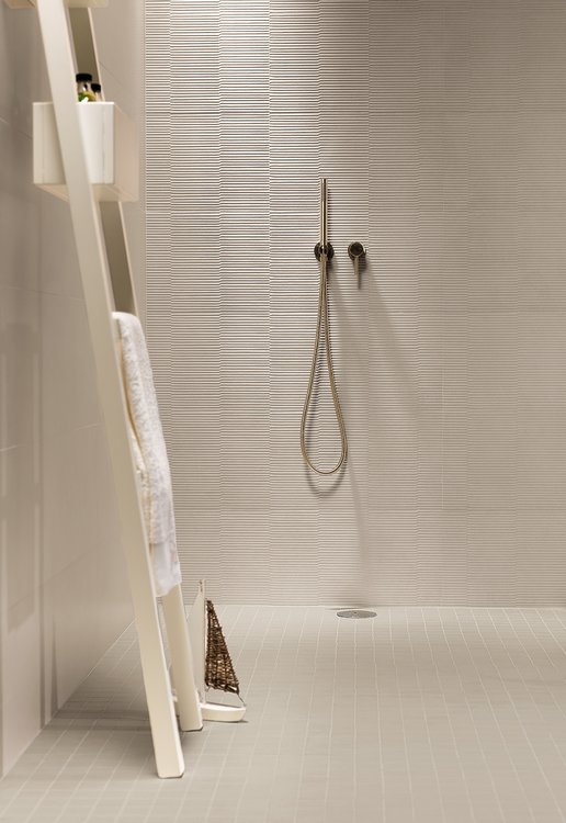 Imagen de ambiente , realizada con baldosas de la colección: SUMMER – BLANCO