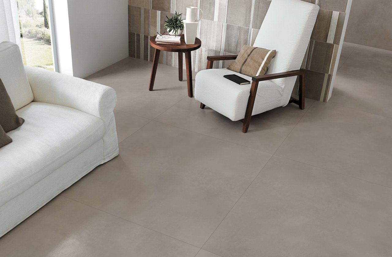 Imagen de ambiente House, realizada con baldosas de la colección: MILANO&FLOOR – BEIGE MILANO&FLOOR